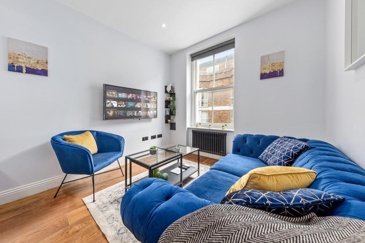 Stylish 2 Bedroom Apartment In Westminster Sleeps 5 With Ac Londres Exterior foto