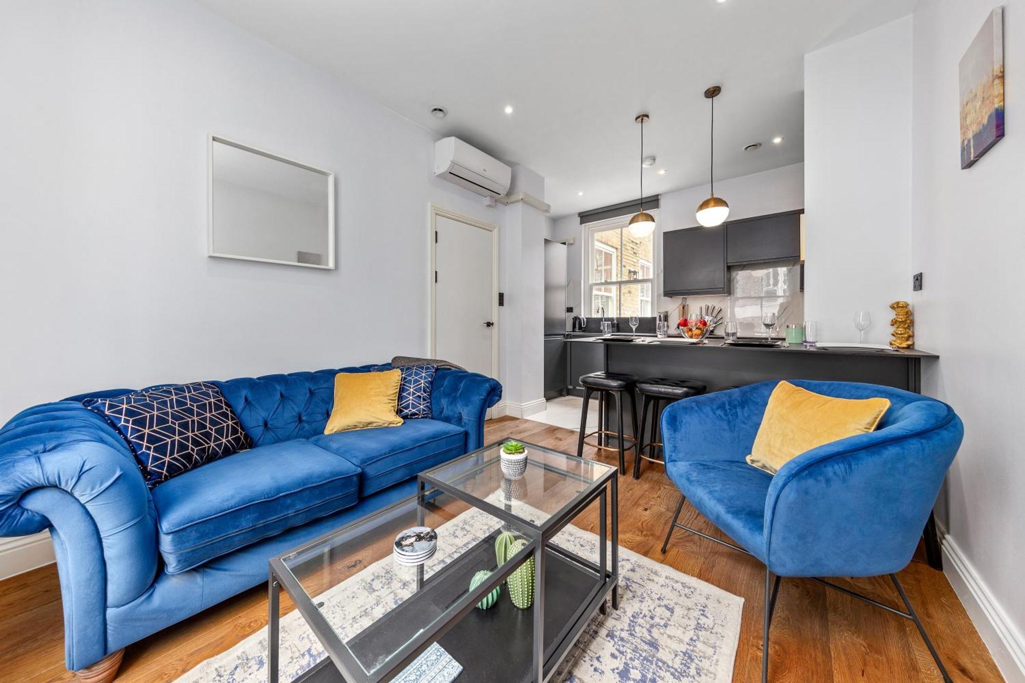 Stylish 2 Bedroom Apartment In Westminster Sleeps 5 With Ac Londres Exterior foto