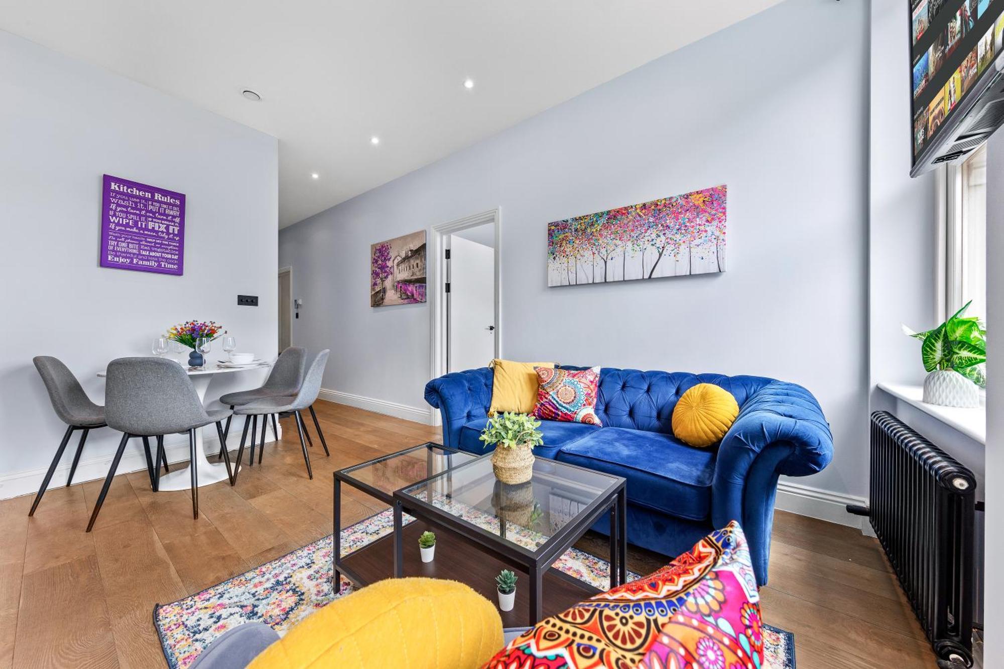 Stylish 2 Bedroom Apartment In Westminster Sleeps 5 With Ac Londres Exterior foto